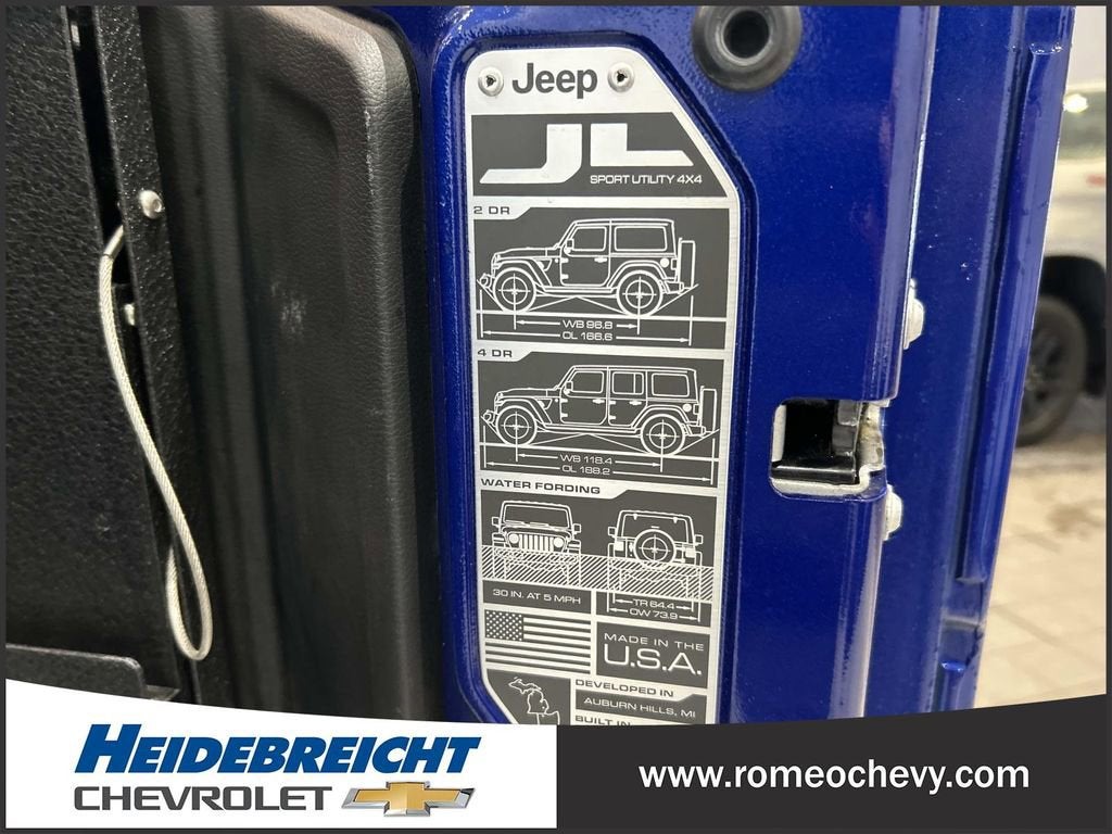 2018 Jeep Wrangler Unlimited Sport