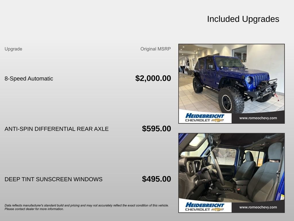 2018 Jeep Wrangler Unlimited Sport