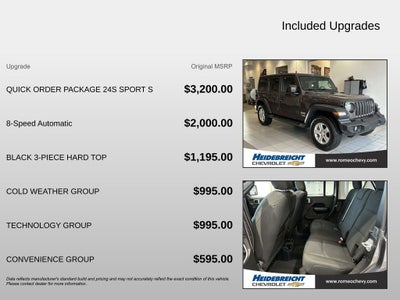 2019 Jeep Wrangler Unlimited Sport S 4x4