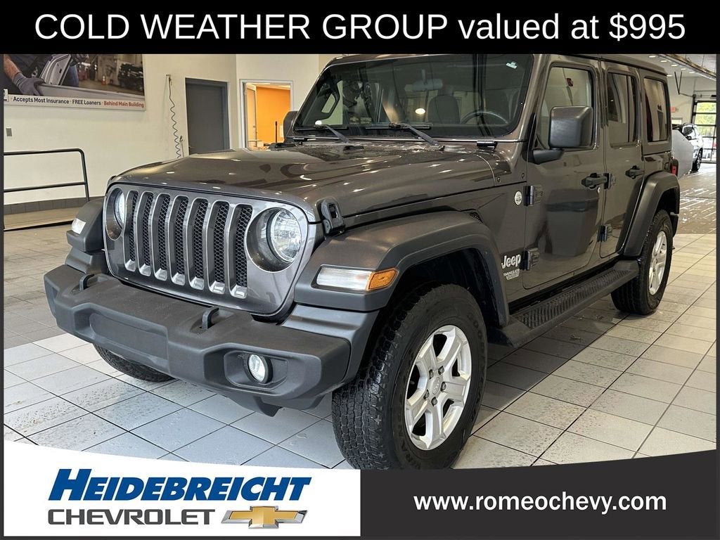 2019 Jeep Wrangler Unlimited Sport S 4x4