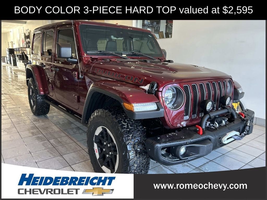 2021 Jeep Wrangler Unlimited Rubicon 4X4