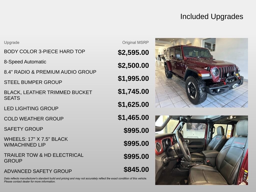 2021 Jeep Wrangler Unlimited Rubicon 4X4
