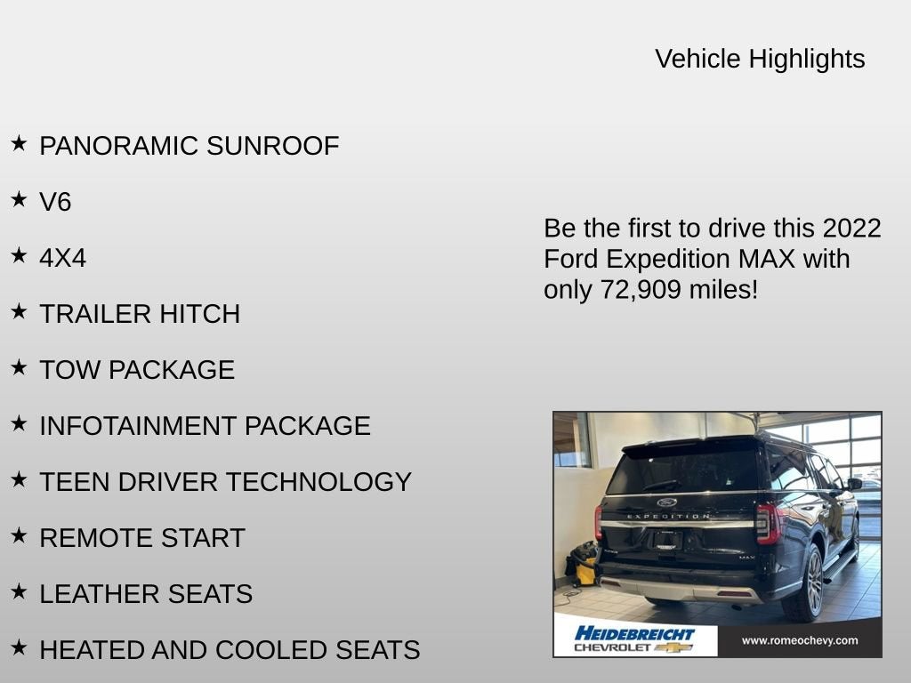 2022 Ford Expedition Platinum MAX