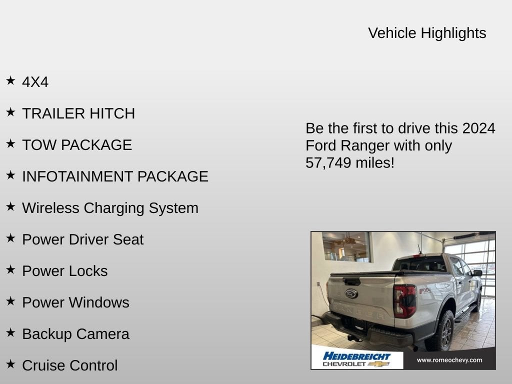 2024 Ford Ranger XLT