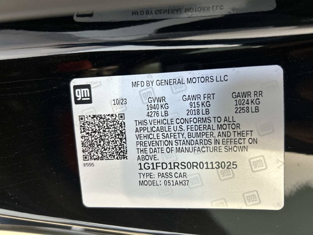 2024 Chevrolet Camaro 2LT