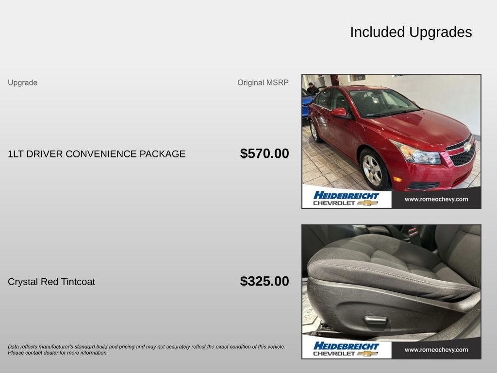 2013 Chevrolet Cruze 1LT