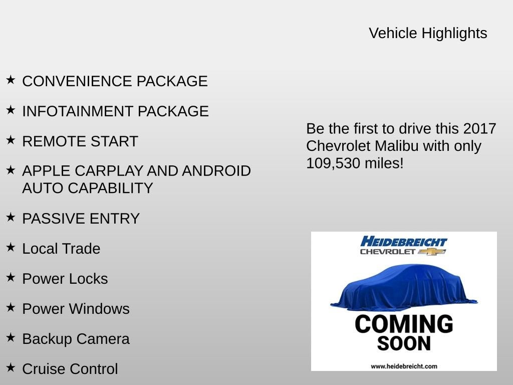 2017 Chevrolet Malibu LS