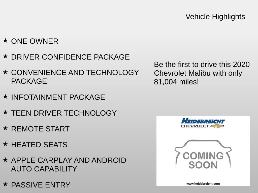 2020 Chevrolet Malibu LT