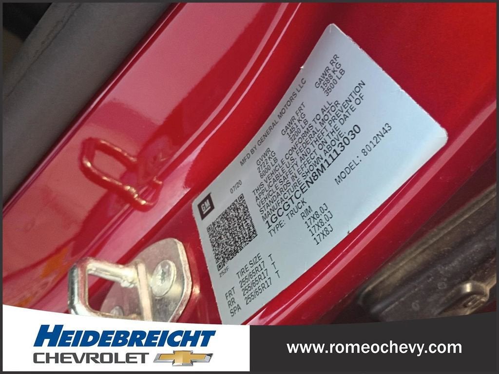 2021 Chevrolet Colorado LT