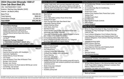 2024 Chevrolet Silverado 1500 LT (2FL)