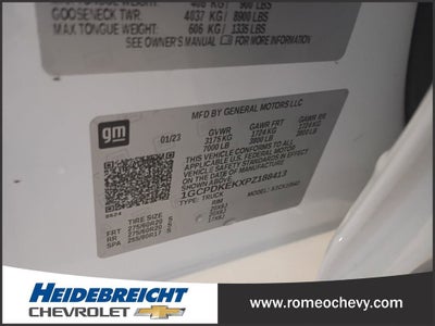 2023 Chevrolet Silverado 1500 LT (2FL)