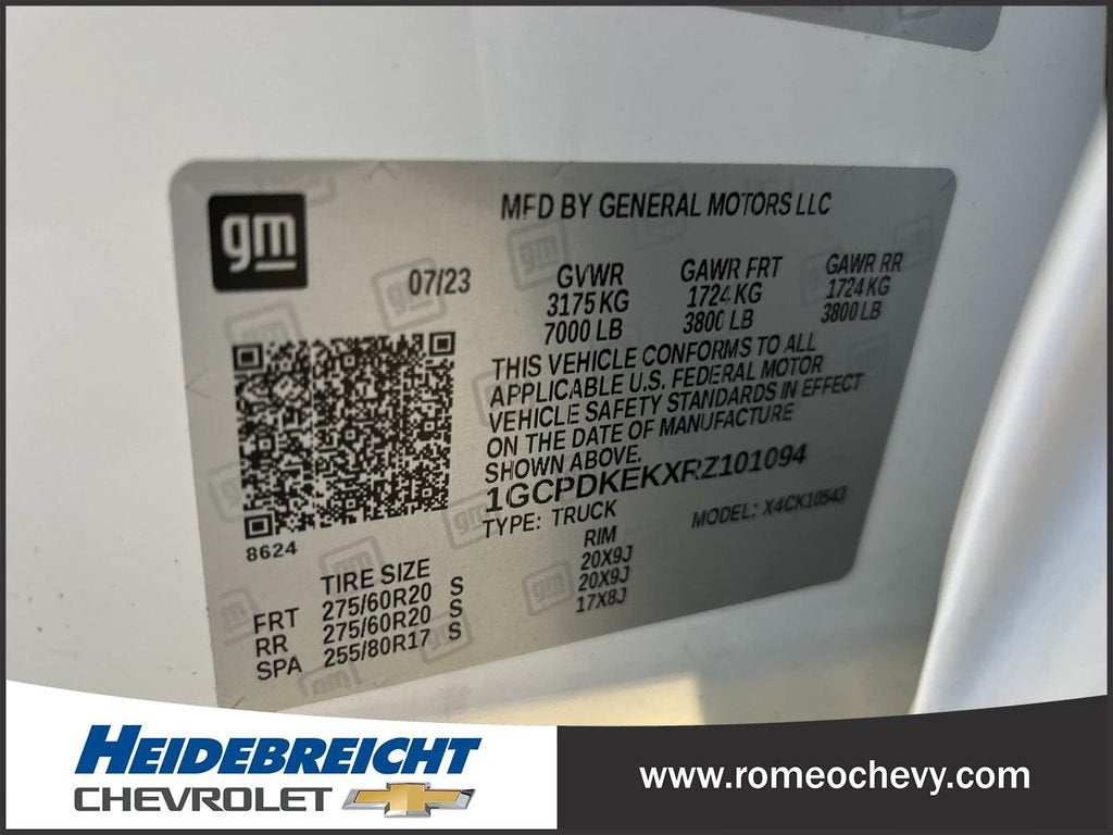 2024 Chevrolet Silverado 1500 LT (2FL)