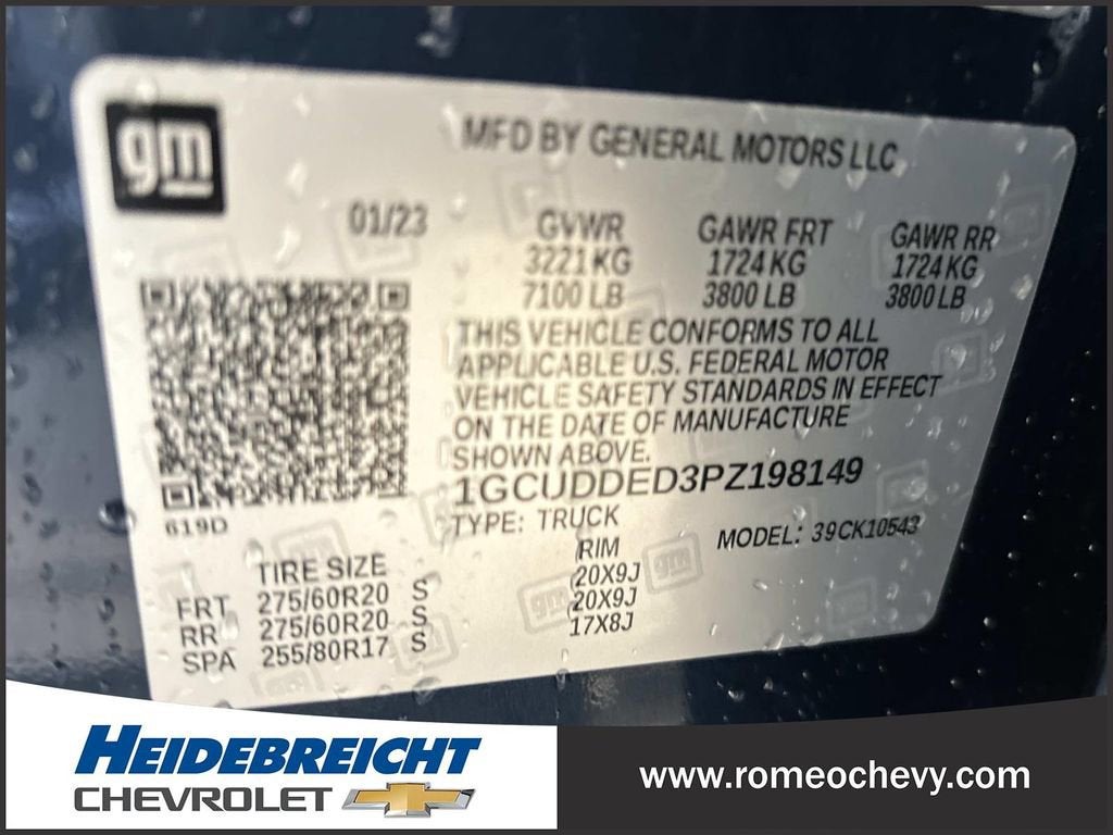 2023 Chevrolet Silverado 1500 LT