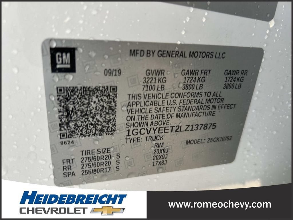 2020 Chevrolet Silverado 1500 RST