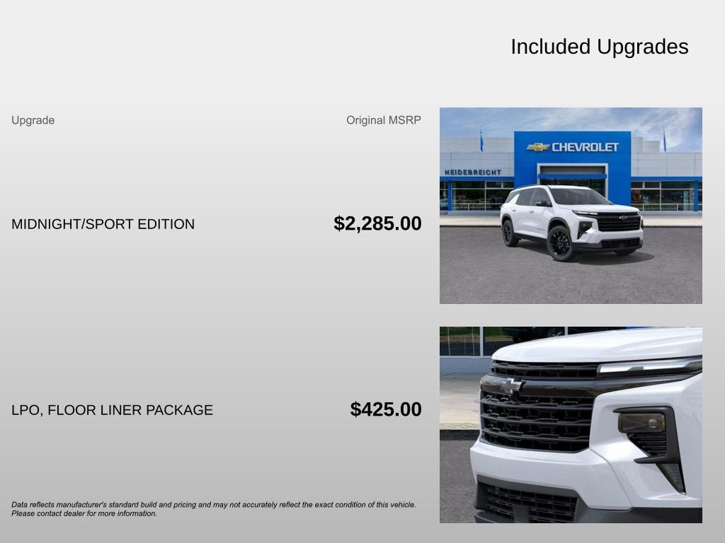 2026 Chevrolet Traverse LT