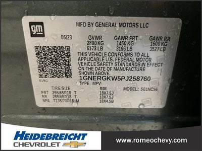 2023 Chevrolet Traverse LT Cloth