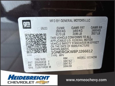 2023 Chevrolet Traverse LT Cloth