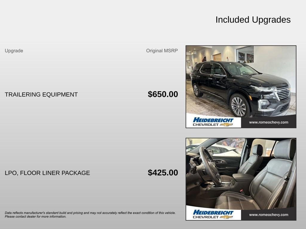 2023 Chevrolet Traverse Premier