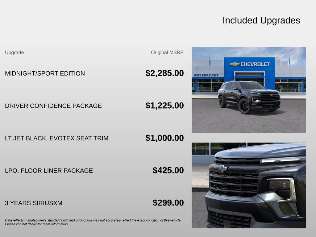 2026 Chevrolet Traverse LT