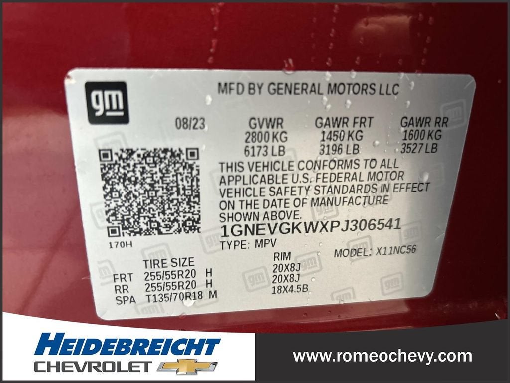 2023 Chevrolet Traverse LT Cloth