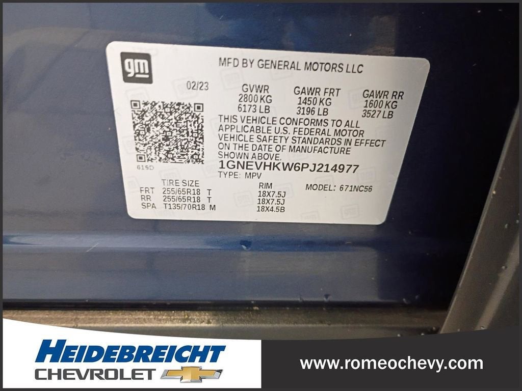 2023 Chevrolet Traverse LT Leather