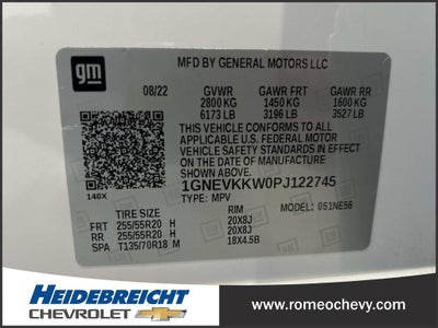 2023 Chevrolet Traverse Premier