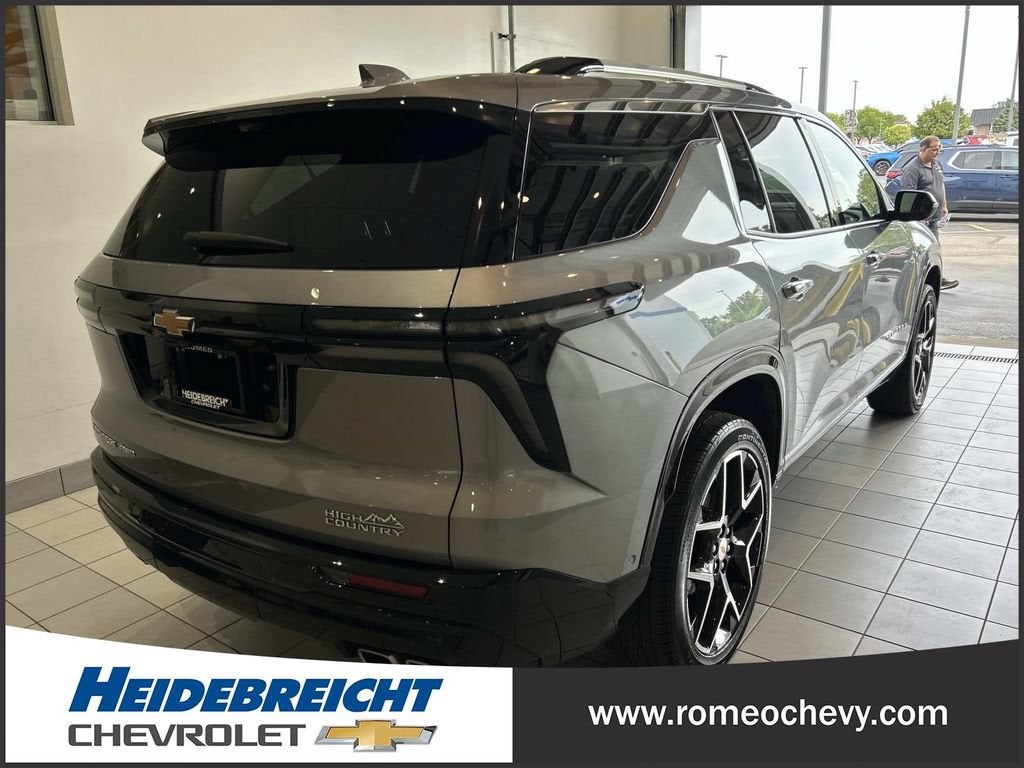 2025 Chevrolet Traverse High Country