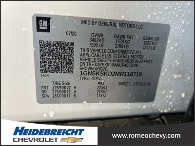 2021 Chevrolet Tahoe Premier