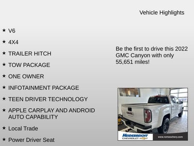 2022 GMC Canyon Elevation