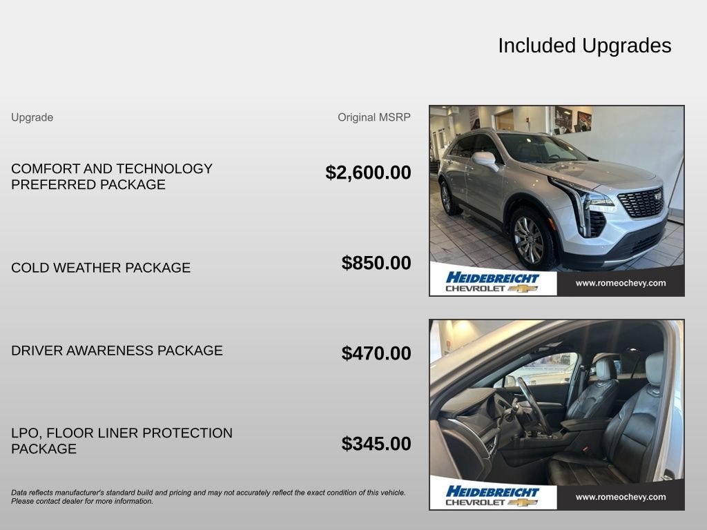 2020 Cadillac XT4 Premium Luxury