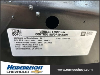 2017 Cadillac XT5 Premium Luxury AWD