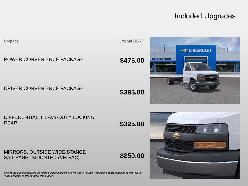 2025 Chevrolet Express Cutaway 3500 1WT