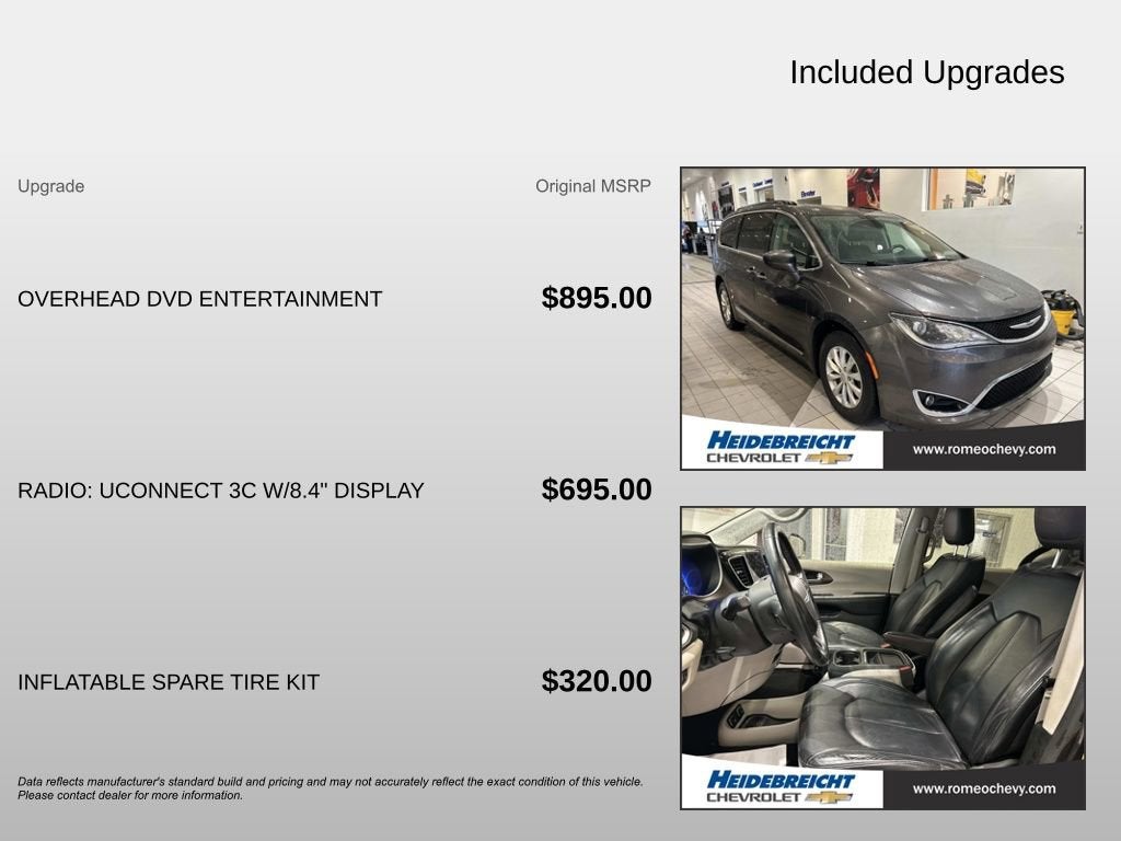 2017 Chrysler Pacifica Touring-L