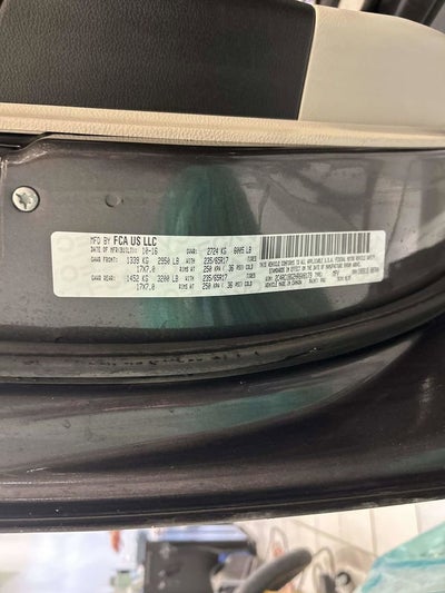 2017 Chrysler Pacifica Touring-L