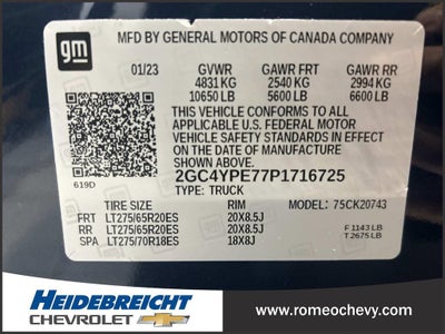 2023 Chevrolet Silverado 2500 HD LTZ