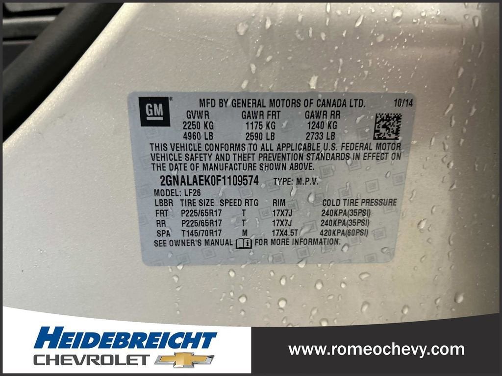 2015 Chevrolet Equinox LS