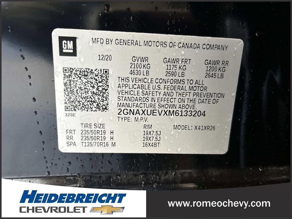 2021 Chevrolet Equinox LT