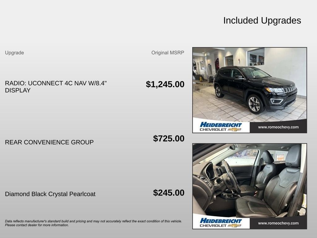 2020 Jeep Compass Limited 4X4