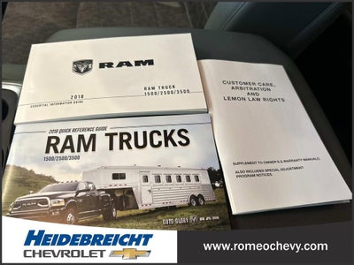 2018 RAM 1500 Big Horn Crew Cab 4x4 5'7" Box