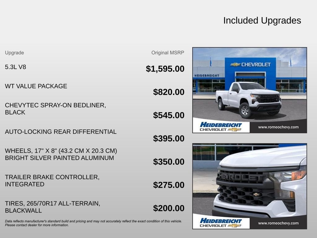 2025 Chevrolet Silverado 1500 WT