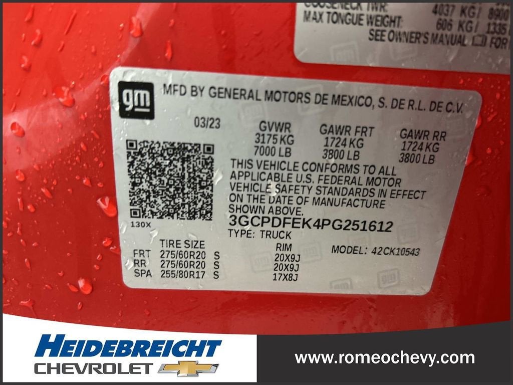 2023 Chevrolet Silverado 1500 LT Trail Boss