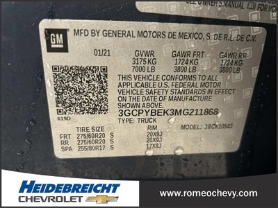 2021 Chevrolet Silverado 1500 Custom