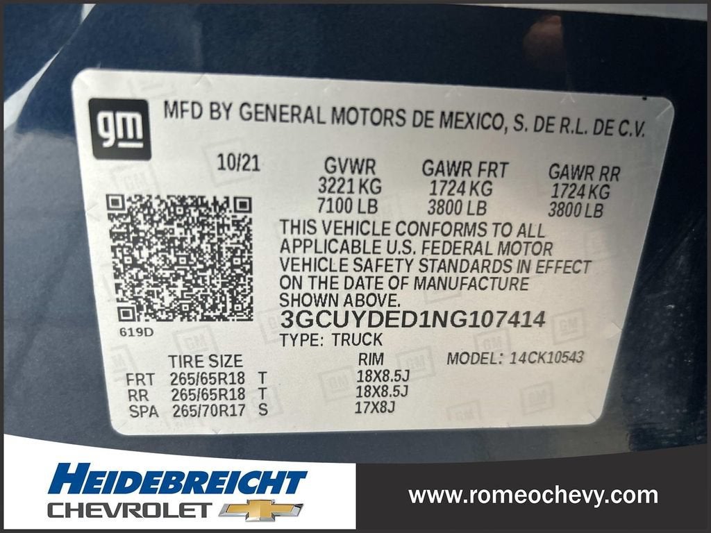 2022 Chevrolet Silverado 1500 LTD LT
