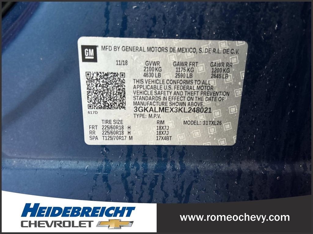 2019 GMC Terrain SLE