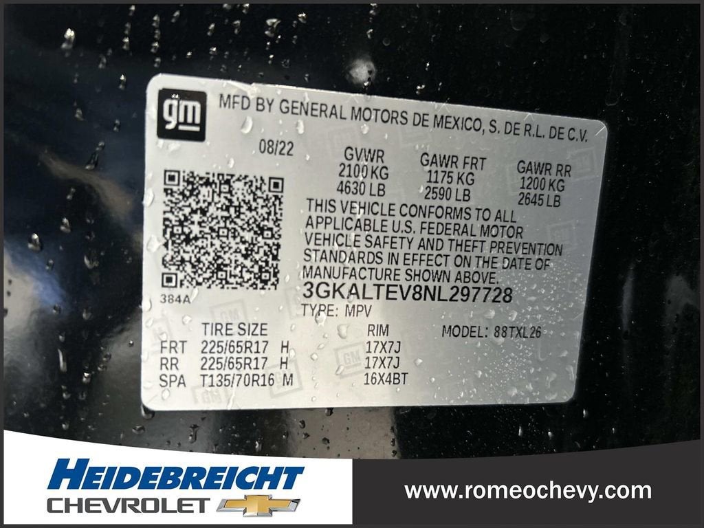 2022 GMC Terrain SLE