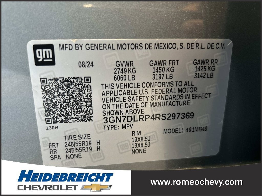 2024 Chevrolet Equinox EV 2LT