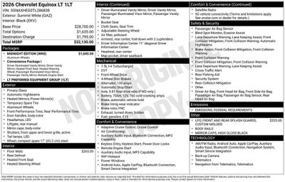 2026 Chevrolet Equinox LT