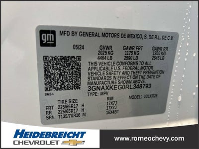 2024 Chevrolet Equinox LT