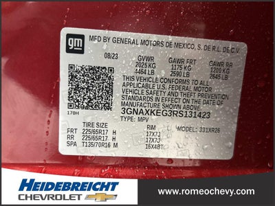 2024 Chevrolet Equinox LT