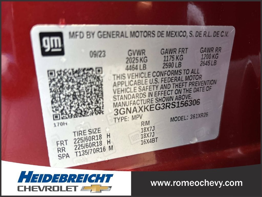 2024 Chevrolet Equinox LT